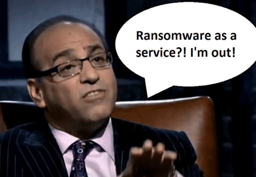 Ransomware as a service