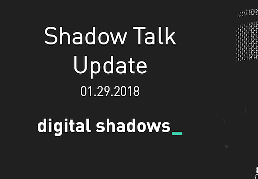 Shadow Talk Update 1.29.18