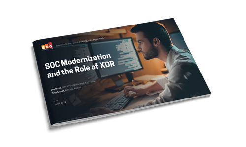ESG eBook Mockup - SOC Modernization and the Role of XDR